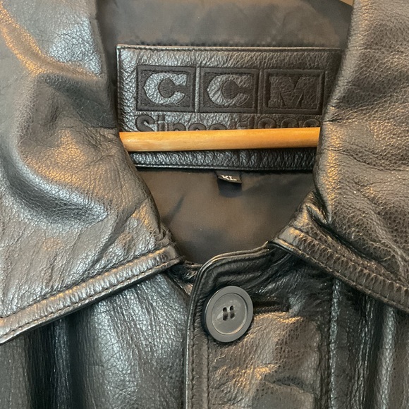 Men’s Leather CCM Jacket - Picture 4 of 10